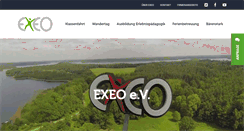 Desktop Screenshot of exeo.de