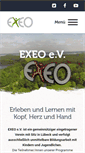 Mobile Screenshot of exeo.de