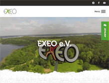 Tablet Screenshot of exeo.de